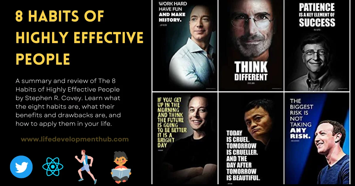 8 habits of highly effective people